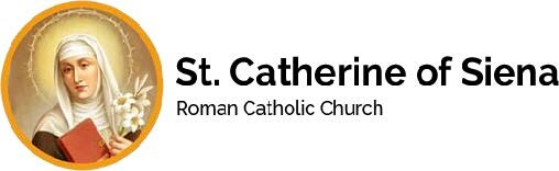 St. Catherine of Siena Church Banner